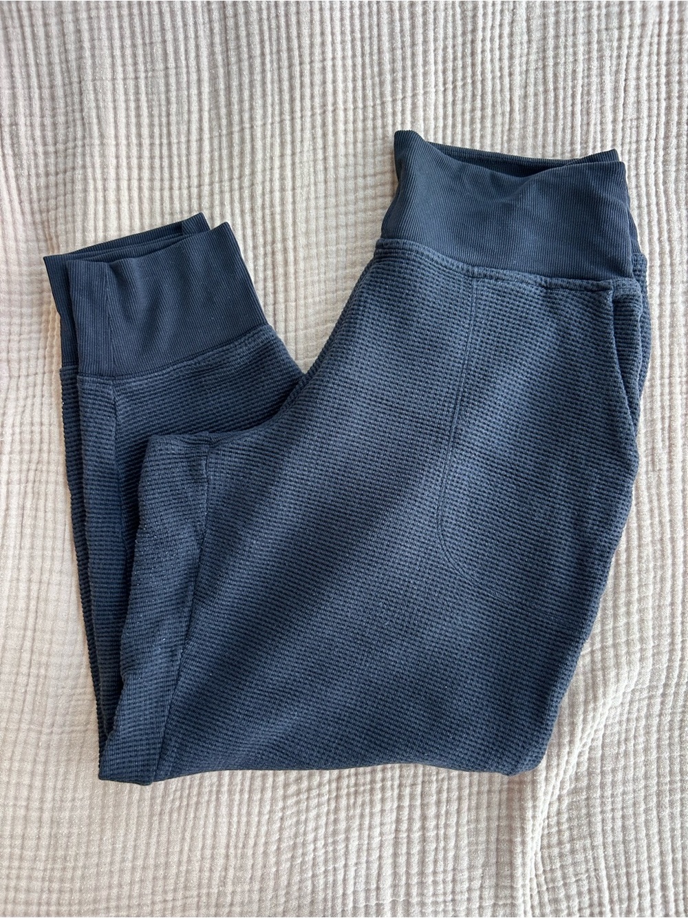 Athleta Coaster Luxe Waffle Knit Jogger